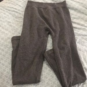 Plus Size/Maternity fleece leggings